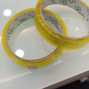 Scotch tape透明胶 - 2.0cm x 0.5cm(yellow)