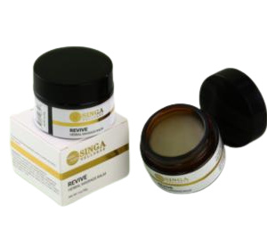 Singa Wellness Revive Herbal Massage Balm - 1oz/30g