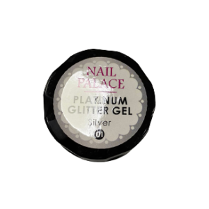 Nail Palace Platinum Glitter Gel