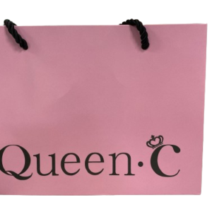 QC Paper Bag - pink